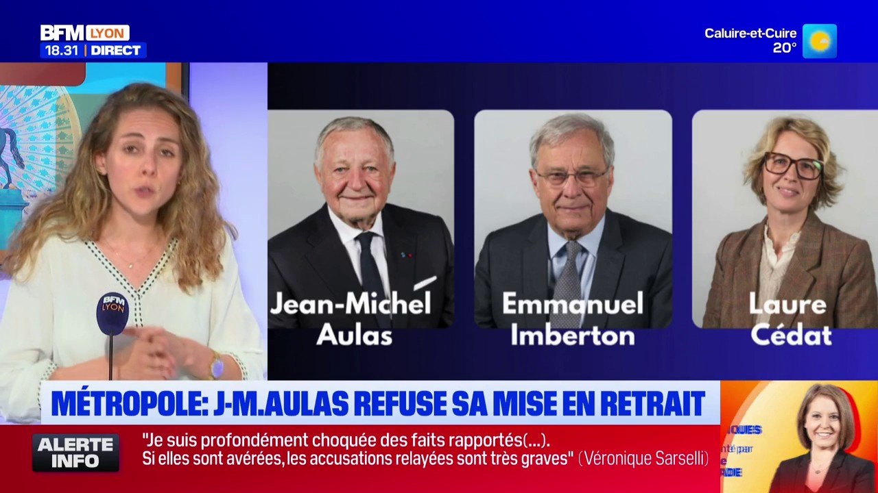 Jean-Michel Aulas refuse de se mettre en retrait de la Métropole de Lyon