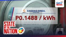 Meralco, may dagdag-singil na P0.1488 / kWH ngayong Hunyo | SONA