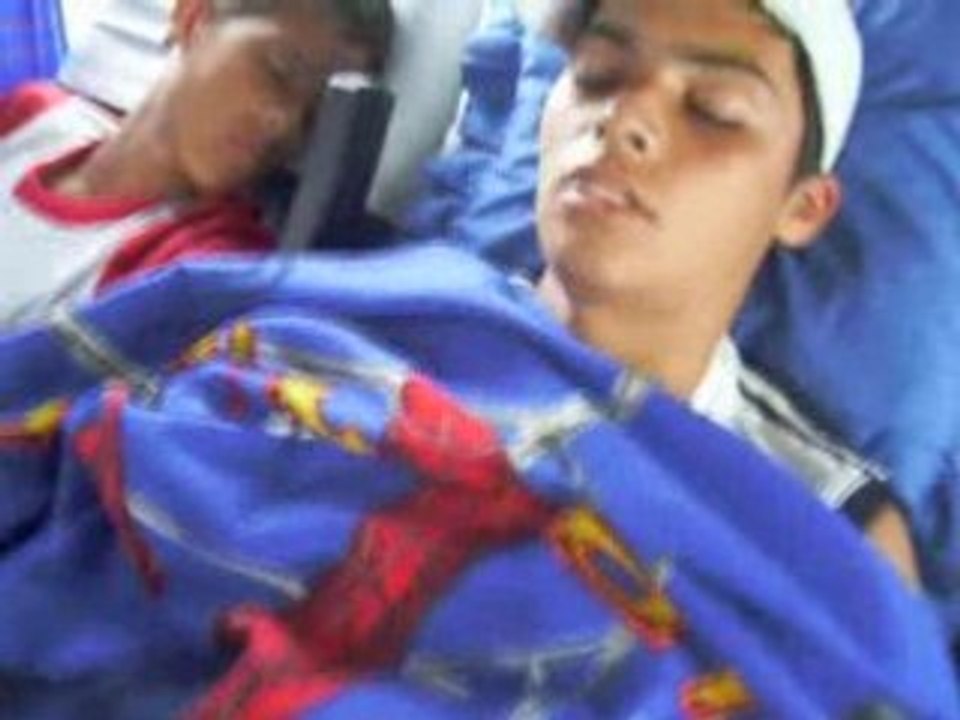 en el autobus