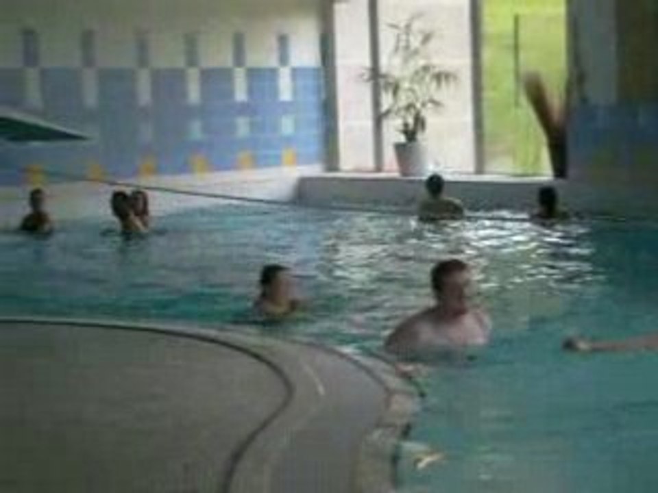 Echauffement aquagym