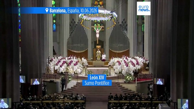 El Papa León XIV, en la Sagrada Familia: No se puede creer en Jesús y promover la guerra