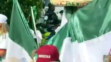Manifestantes pro Palestina cortan calles e intentan boicotear el inicio del Mundial en México