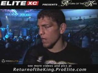 Nick Diaz Post Fight Interview
