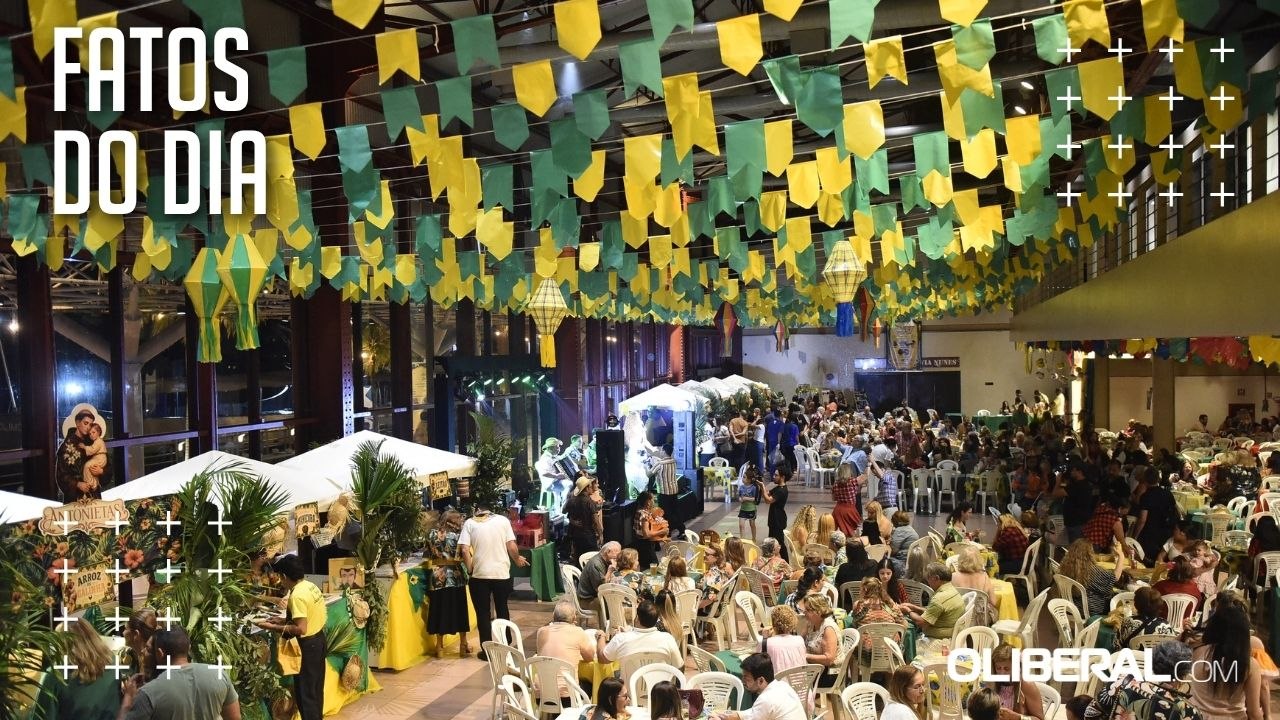 Arraial do Pão de Santo Antônio reúne público em noite de fé e cultura, na Estação das Docas