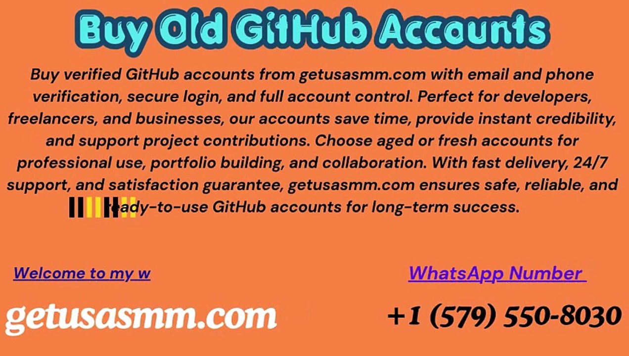 Best 13 Sites to Buy Old Github Account in This Year.