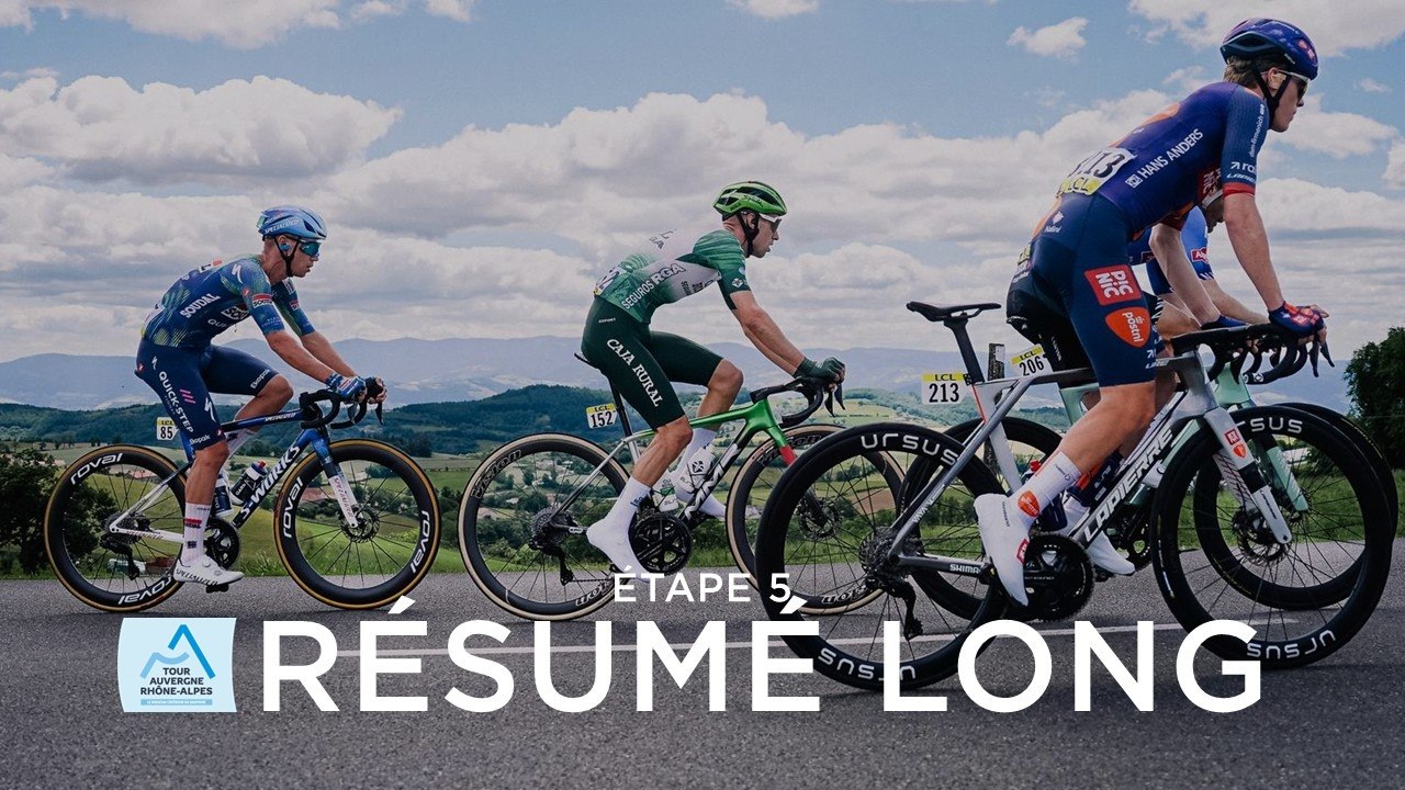 Tour Auvergne-Rhône-Alpes 2026 - Stage 5 - Extended Highlights