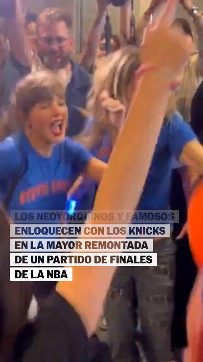 Los neoyorquinos y famosos enloquecen con la remontada de los Knicks