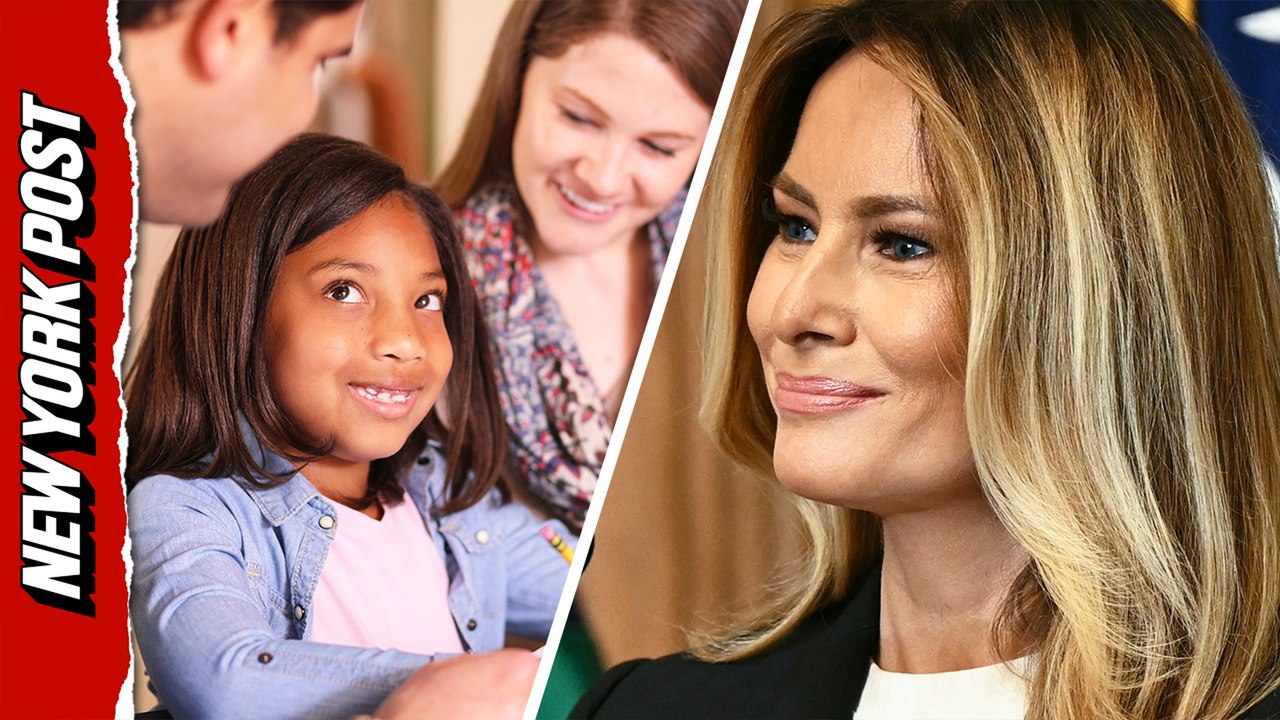 Melania announces savings accounts for foster children to help with future financial stability
