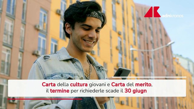 Carta della cultura giovani e Carta del merito, ultimi giorni per richiederle