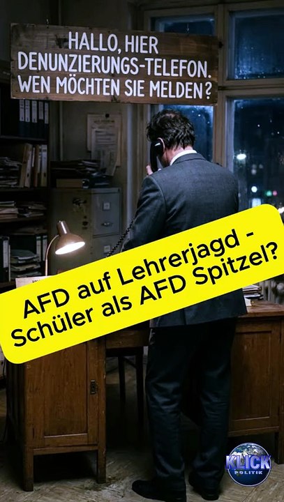 WILL AFD STADTRAT KINDER ZU SPITZELN MACHEN