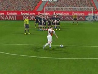 PES 2008 Coup franc de SCHWEINSTEIGER