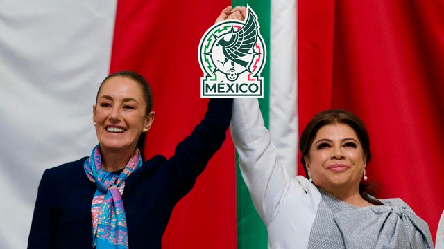 Claudia Sheinbaum y Clara Brugada llegan a Fan Fest de la Gustavo A. Madero para ver el partido de la Selección Mexicana
