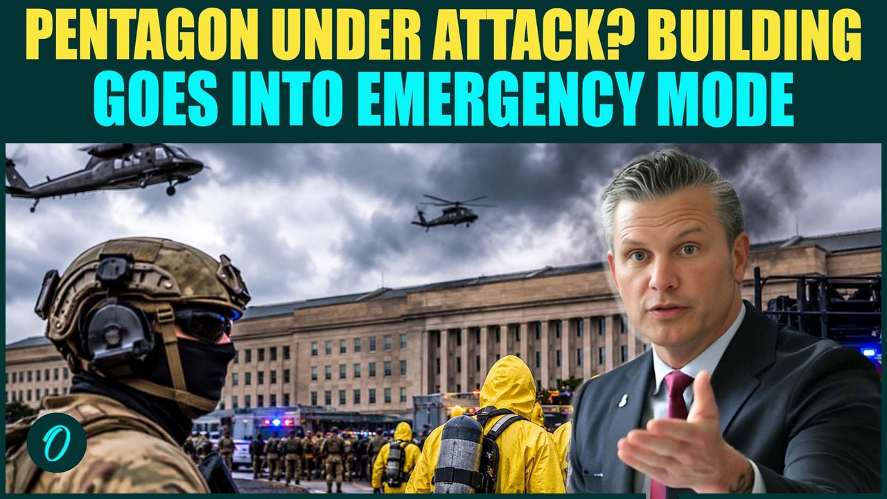 U.S BREAKING: Pentagon Under LOCKDOWN! Hazmat Crews Swarm DoD HQs After Unknown Substance Alert
