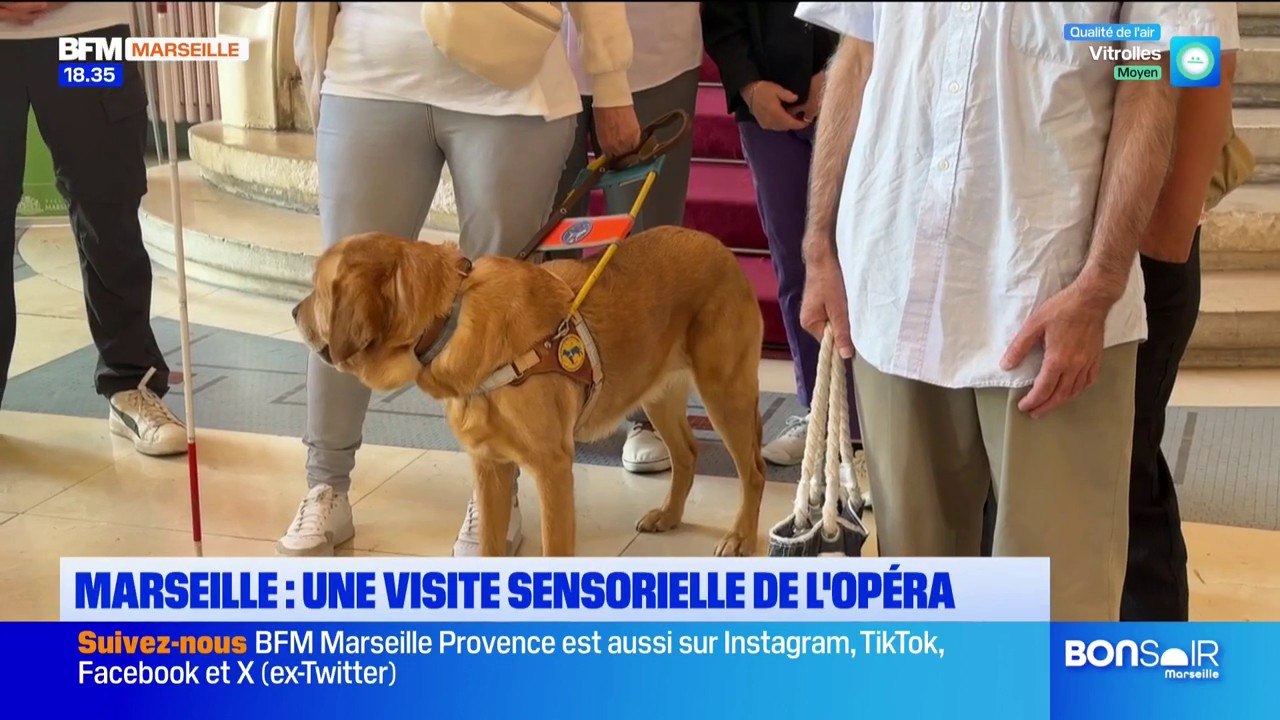Marseille : une visite sensorielle à l'Opéra