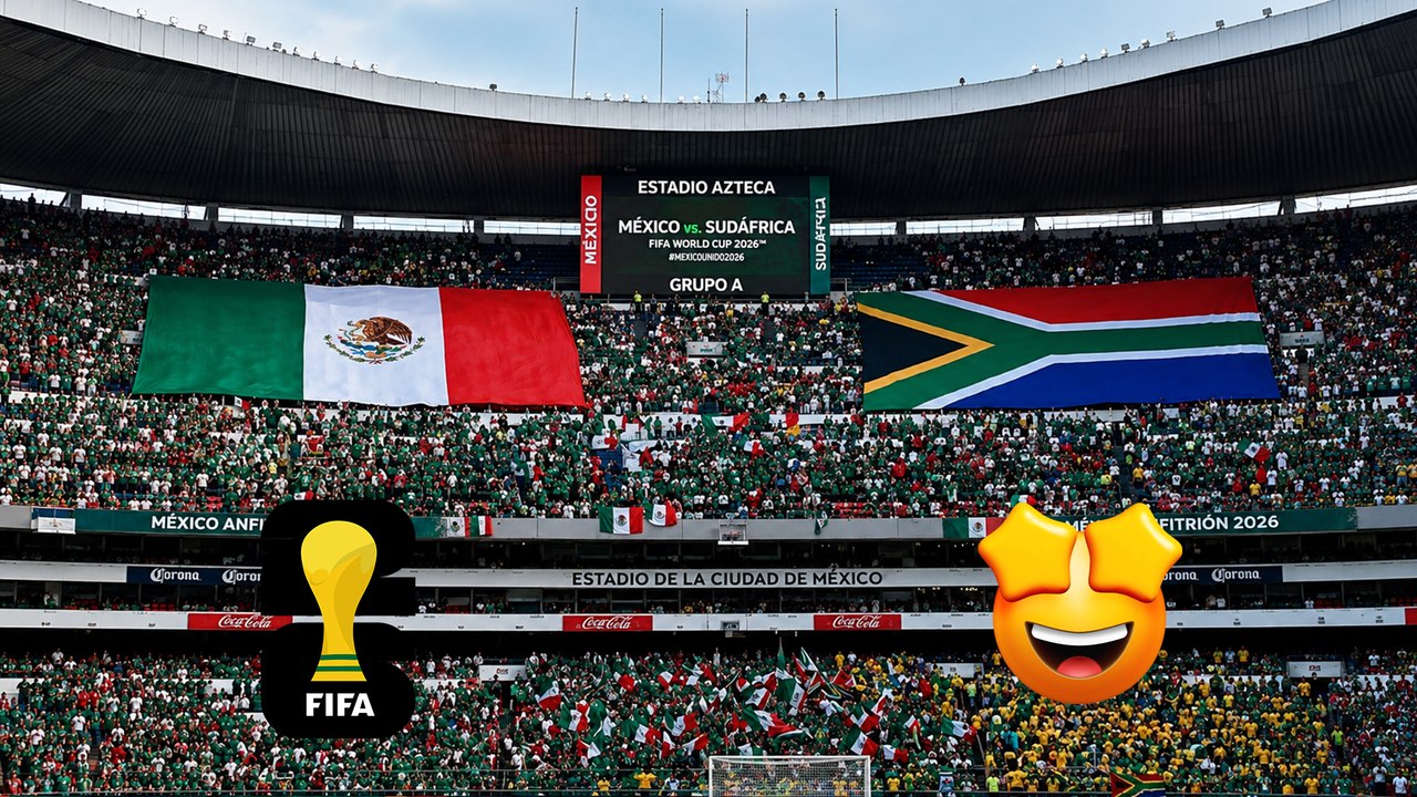 Estadio Azteca explota con el himno nacional entonado por Alejandro Fernández