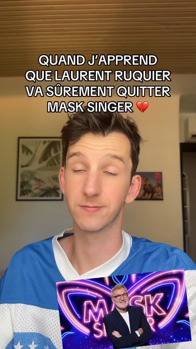 LAURENT RUQUIER QUITTE MASK SINGER !