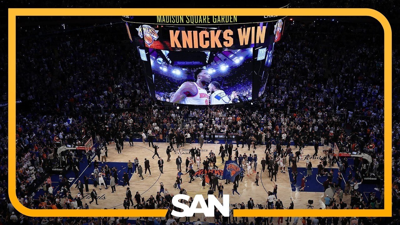 Knicks rally from 29 down, move within one win of title