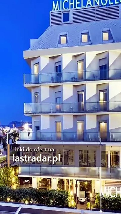 Prezentacja hotelu Michelangelo w Rimini, Włochy