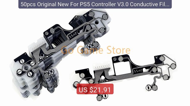 50pcs Original New For PS5 Controller V3.0 Conductive Film Flex Rib... Top Rated 2026 | Buy Now!