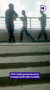 Deportes TVC presente en el Estadio Ciudad de México, listo para la inauguración de la Copa del Mundo.🌍🏆