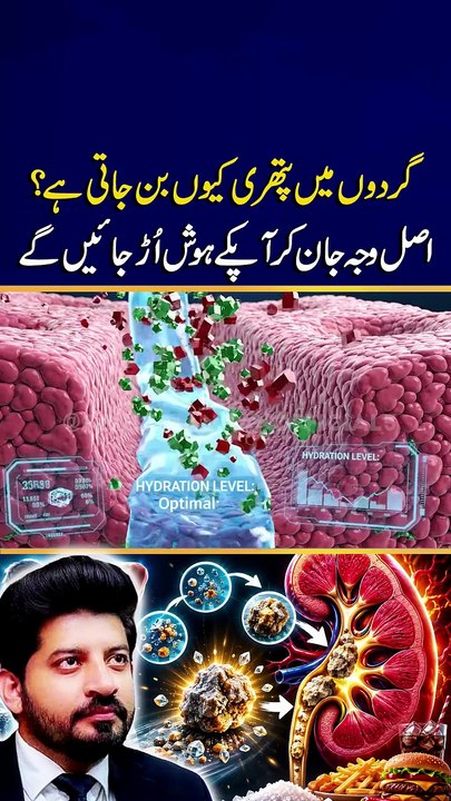 Why it's created stone in different parts of body