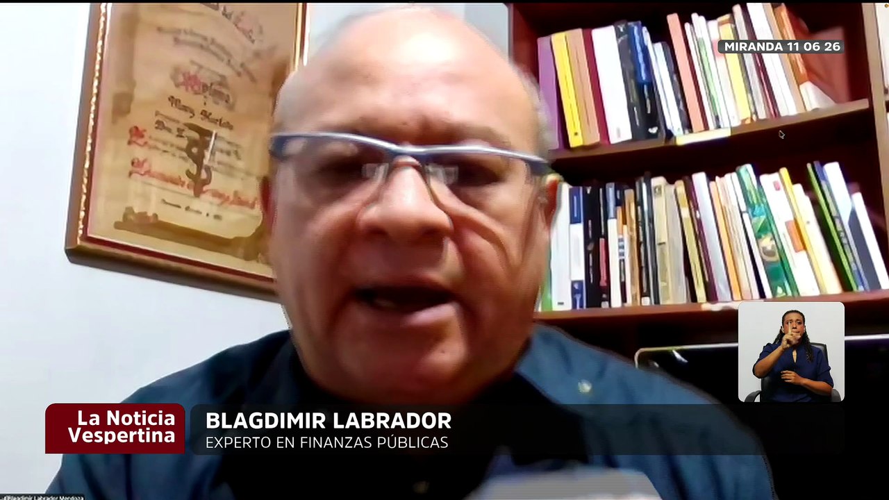 Experto en finanza pública destaca recuperación del país es un proceso paulatino y firme