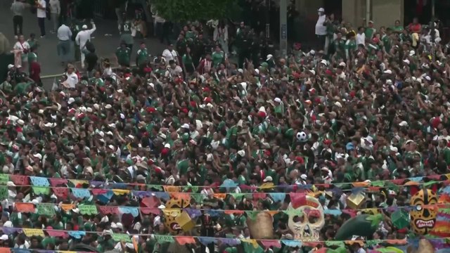 Locura en México con la victoria de la selección mexicana 2-0 ante Sudáfrica | Mundial 2026