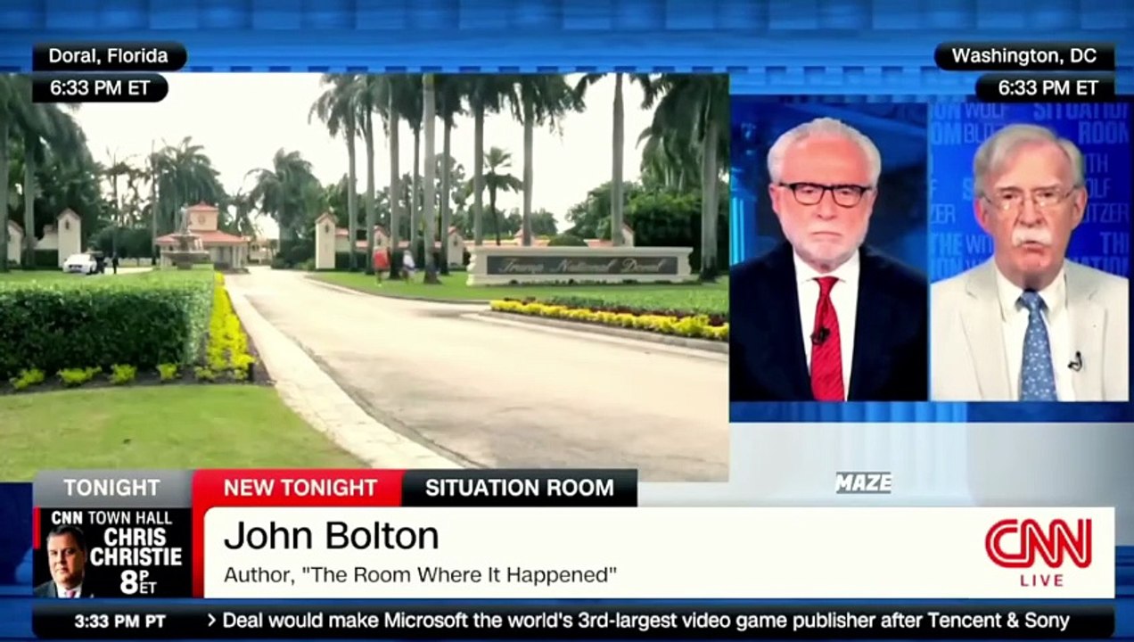 John Bolton Classified Documents Scandal Takes New Turn