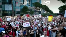 Albânia: milhares manifestam-se no 12.º dia de protestos contra resort ligado a Trump