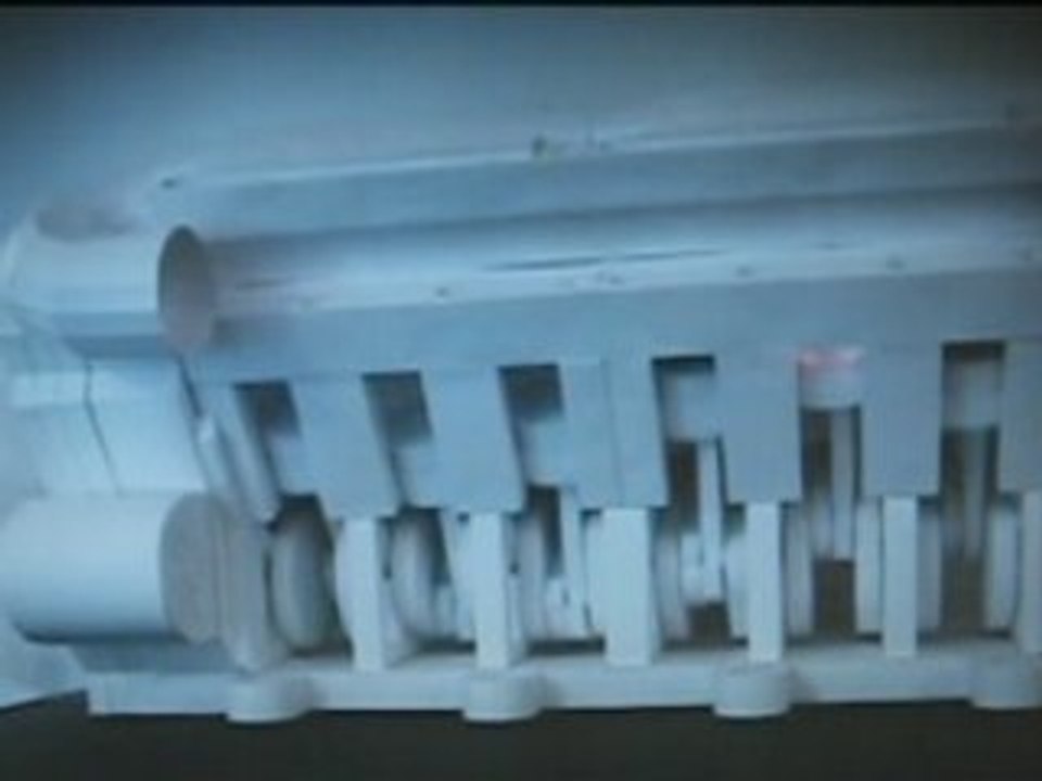 摺紙V12引擎發動機紙引擎義 Shing Sheung Yee