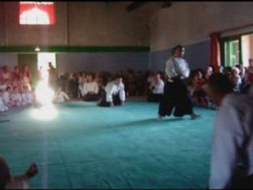 Club Aïkido de Gigean - Démonstration juin 2008