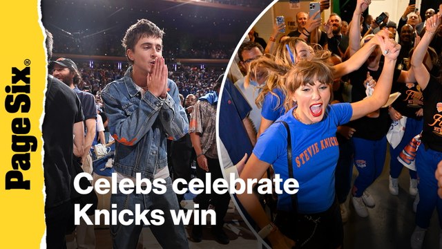 Taylor Swift, Kylie Jenner, Timothée Chalamet and more celebrities react to Knicks game 4 win