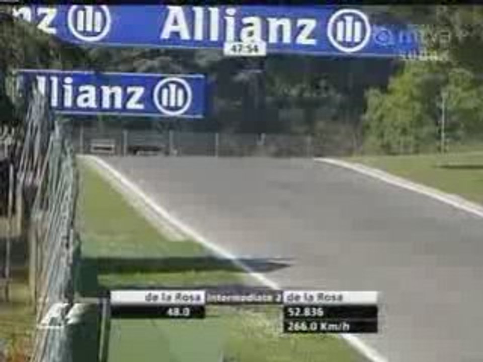 Pedro Martinez de la Rosa onboard San Marino