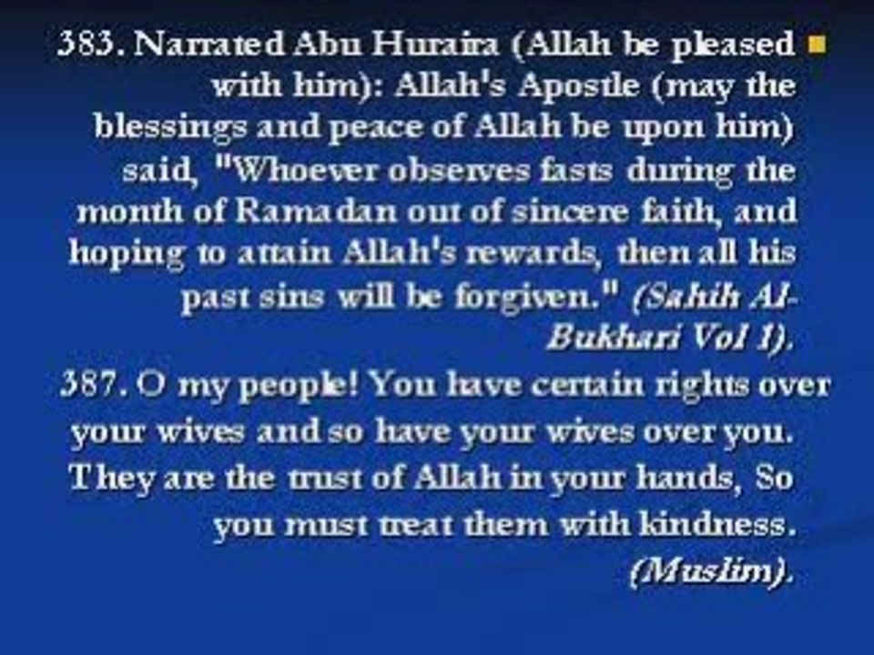 500 Selected Hadiths-18