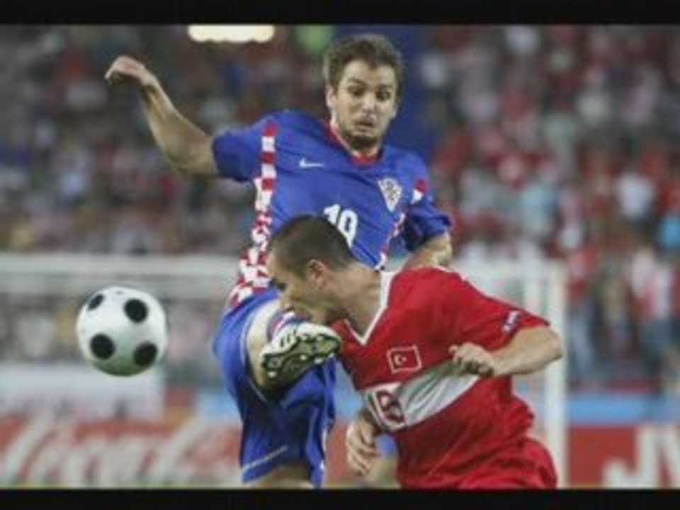 euro 2008 - Croatie 1 - 1 Turquie  1-3 : resumé