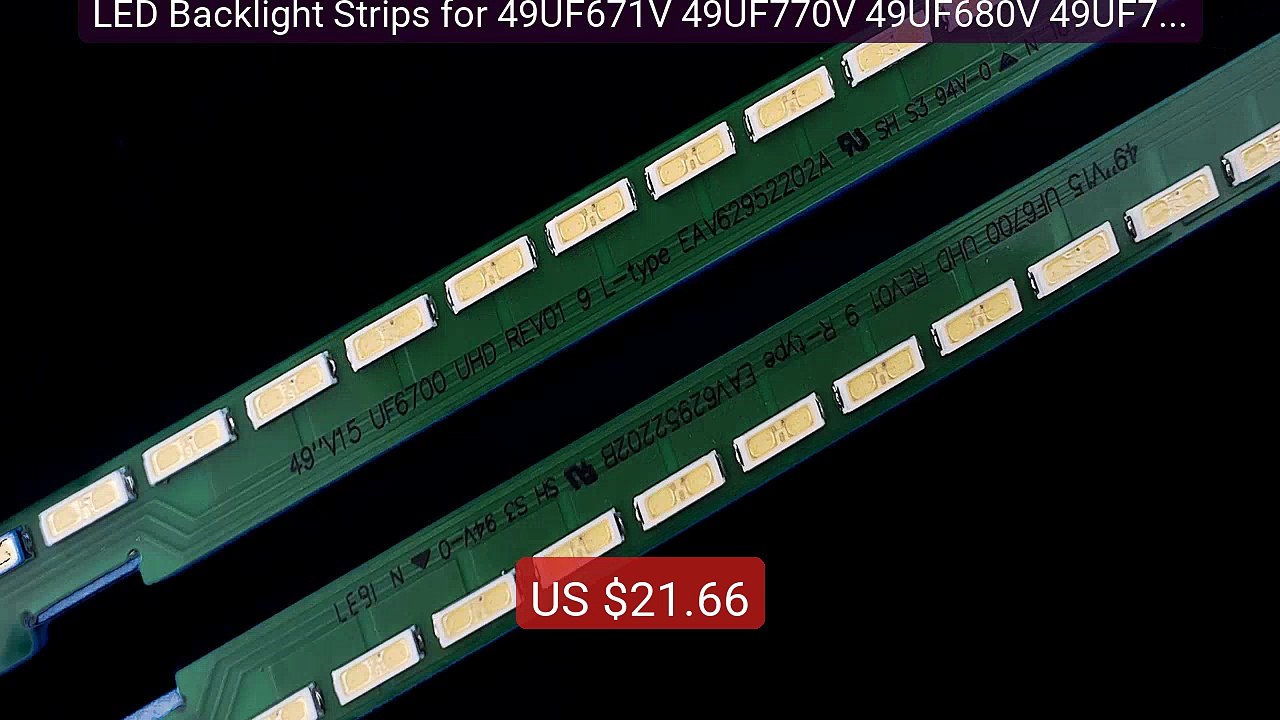 LED Backlight Strips for 49UF671V 49UF770V 49UF680V 49UF770... -- Top Pick 2026 | Unbeatable Price!