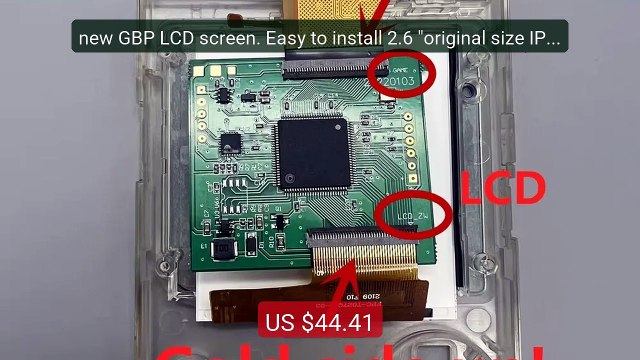 new GBP LCD screen. Easy to install 2.6 original size IPS high br... Best Deal 2026 | Shop Now!