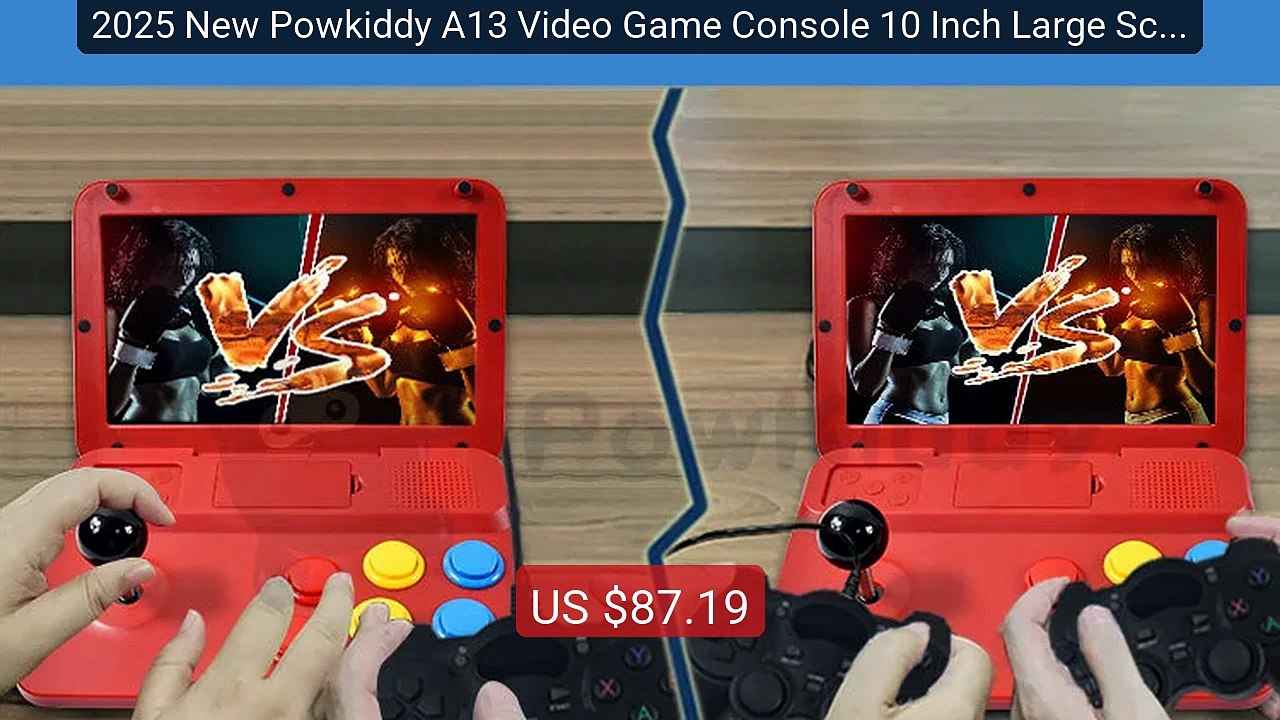 2025 New Powkiddy A13 Video Game Console 10 Inch Large Screen Detac... -- Top Rated 2026 | Buy Now!