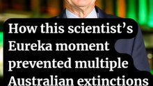 This scientist's Eureka moment prevented multiple Australian extinctions
