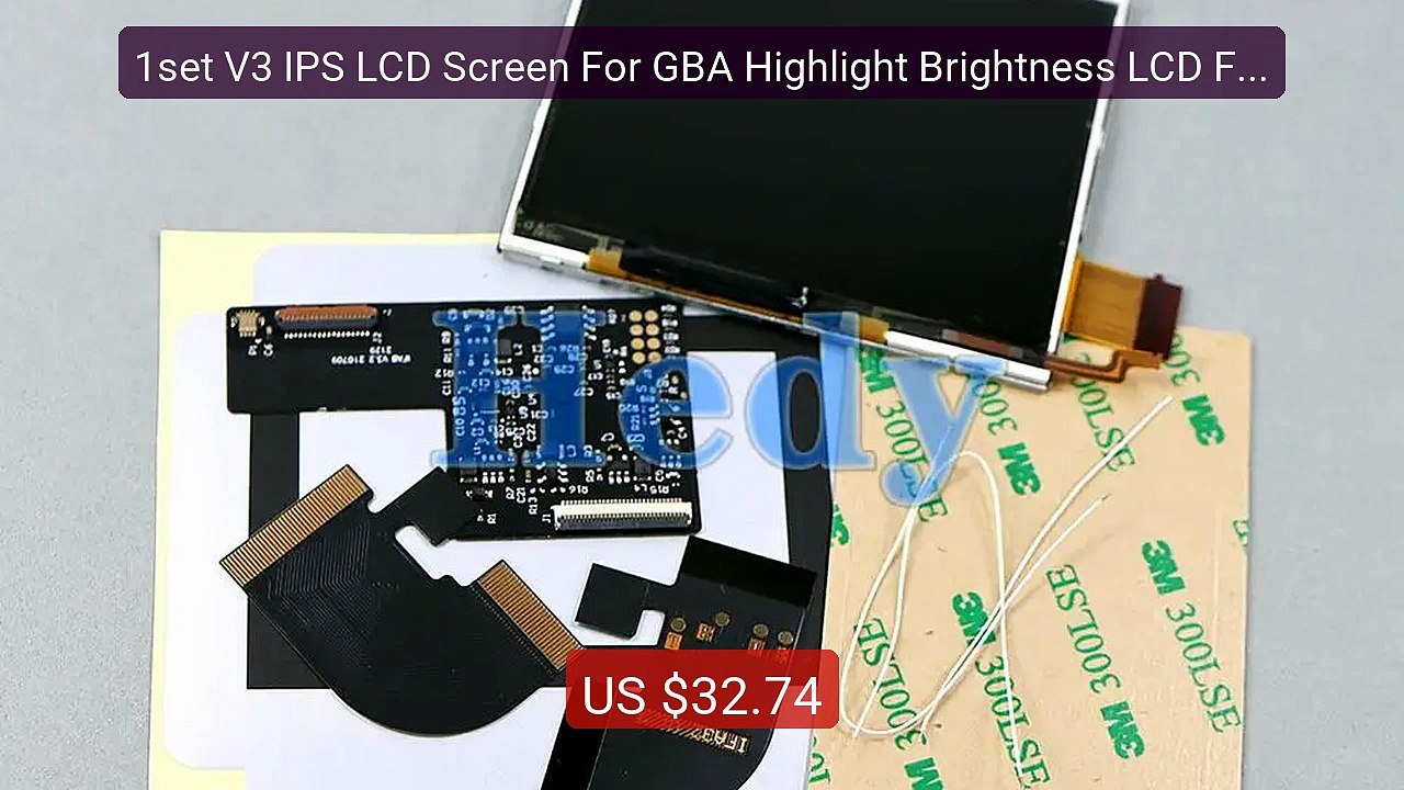 1set V3 IPS LCD Screen For GBA Highlight Brightness LCD For GBA V3.... -- Top Rated 2026 | Buy Now!