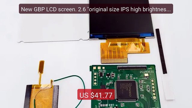 New GBP LCD screen. 2.6 original size IPS high brightness ... Top Pick 2026 | Unbeatable Price!