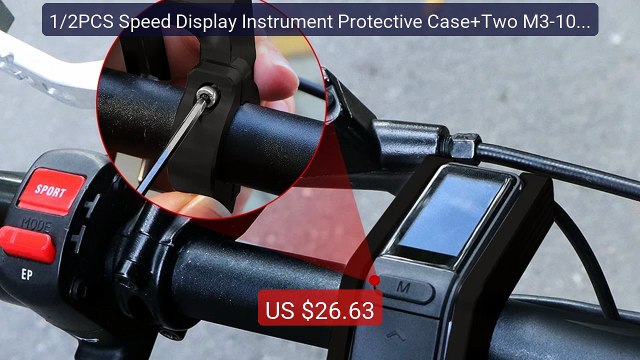 1/2PCS Speed Display Instrument Protective Case+Two M3-10L Sc... Amazing Value 2026 | Must Have!