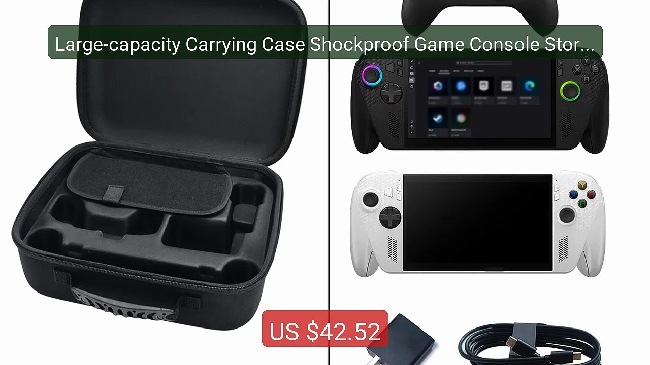 Large-capacity Carrying Case Shockproof Game Console Storage B... -- Best Buy 2026 | Great Quality!