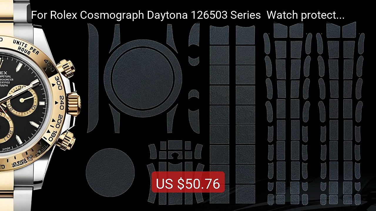 For Rolex Cosmograph Daytona 126503 Series  Watch protective Film ... -- Best Deal 2026 | Shop Now!