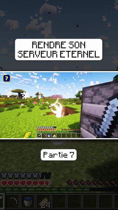 Comment créer un serveur ÉTERNEL sur Minecraft ? partie 7