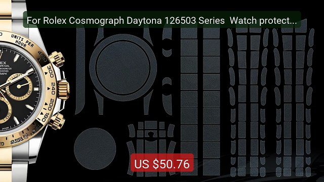 For Rolex Cosmograph Daytona 126503 Series Watch protectiv... Top Pick 2026 | Unbeatable Price!
