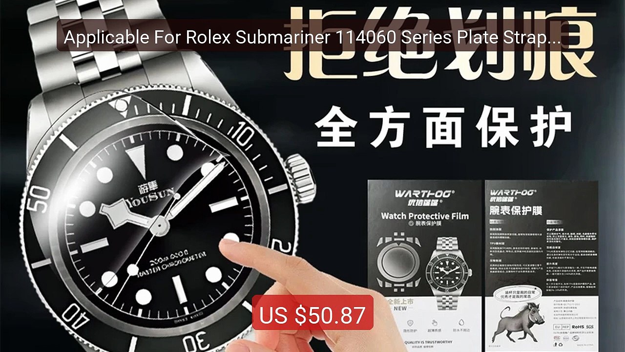 Applicable For Rolex Submariner 114060 Series Plate Strap Mode... -- Hot Deal 2026 | Limited Offer!