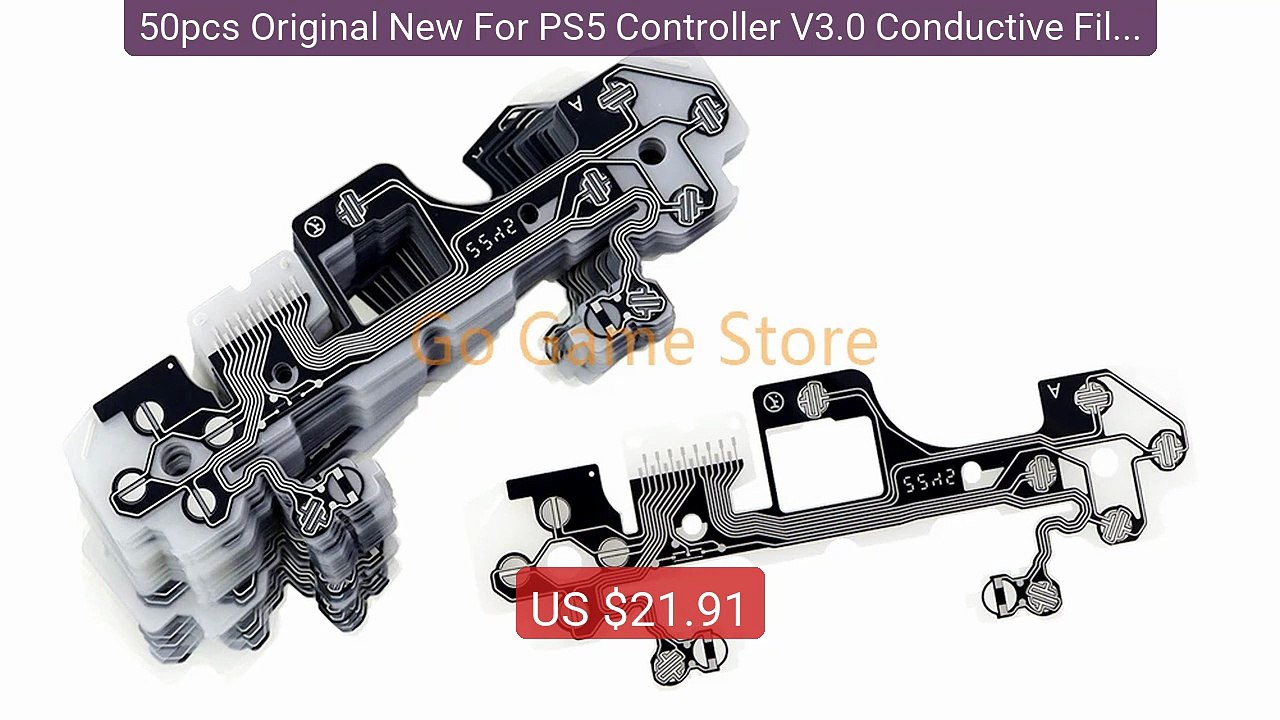 50pcs Original New For PS5 Controller V3.0 Conductive Film Fle... -- Hot Deal 2026 | Limited Offer!