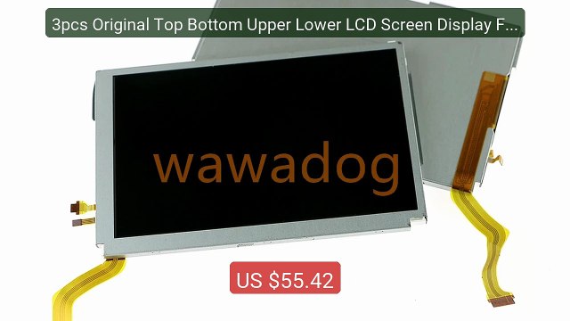 3pcs Original Top Bottom Upper Lower LCD Screen Display For Ni... Hot Deal 2026 | Limited Offer!