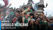 ¡Así se puso paseo de la Reforma! Celebración masiva tras el triunfo de la Selección Azteca